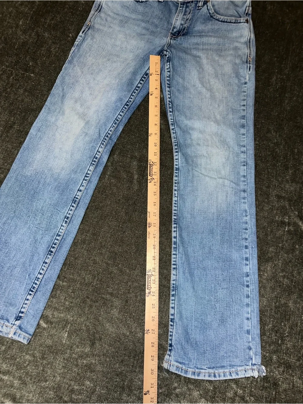 Cody James Jeans 32X32 Men's Light Blue Straight Leg